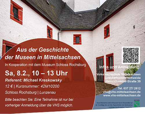 Führung aus der Geschichte der Museen in Mittelsachsen